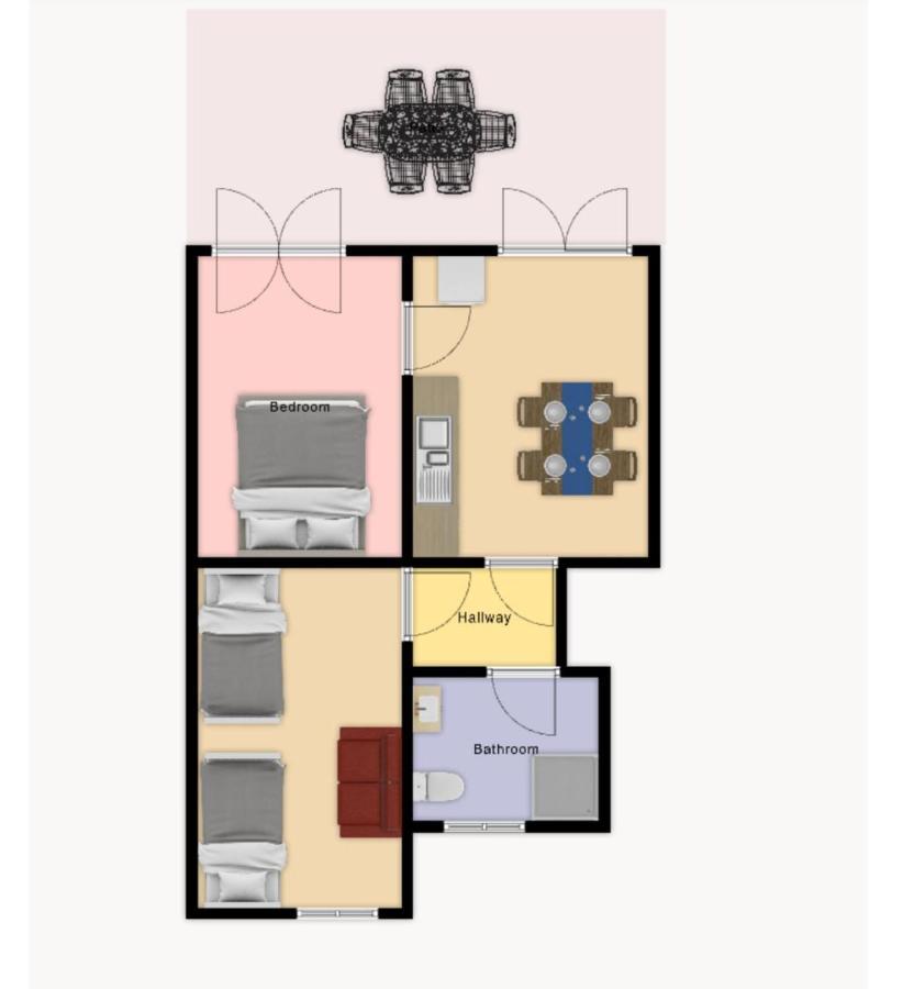 Apartments Pika Кърк Екстериор снимка